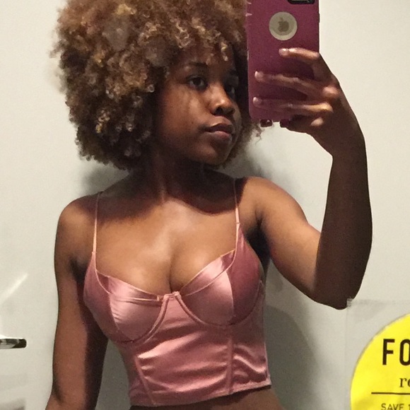 Forever 21 Other - Pink mini corset/bra top